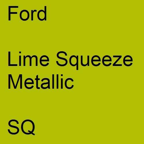 Ford, Lime Squeeze Metallic, SQ.